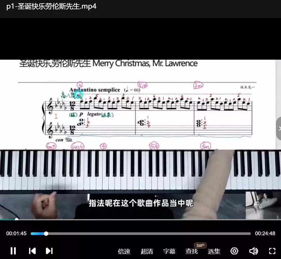 领乐钢琴小马老师名曲课