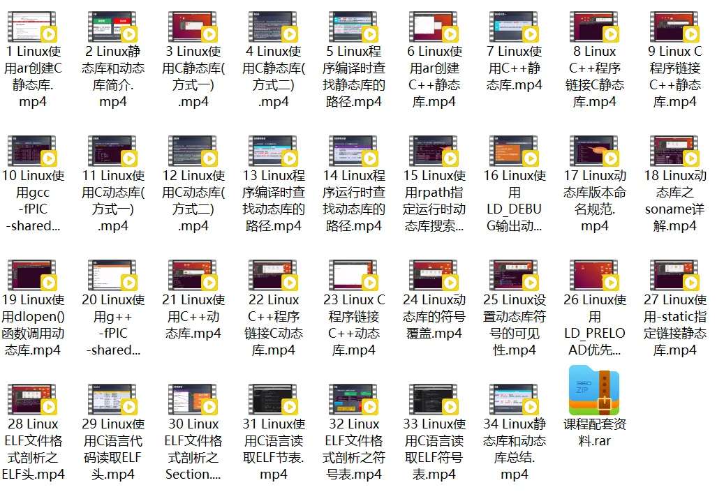 Linux CC++静态库、动态库高级编程