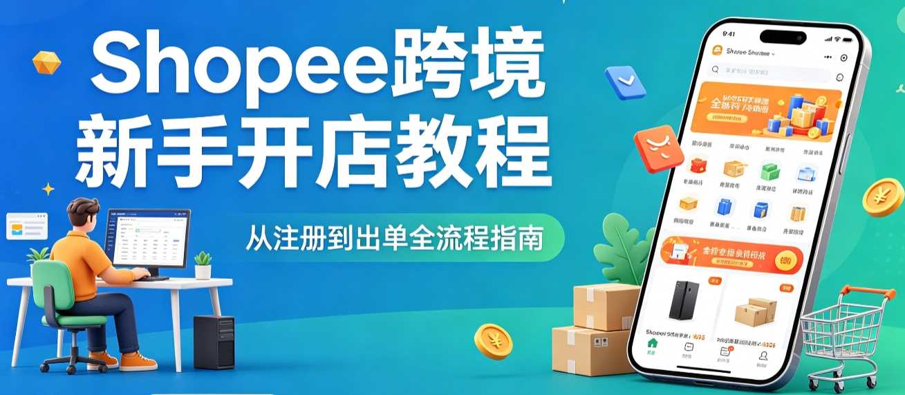 shopee跨境电商新手开店教程
