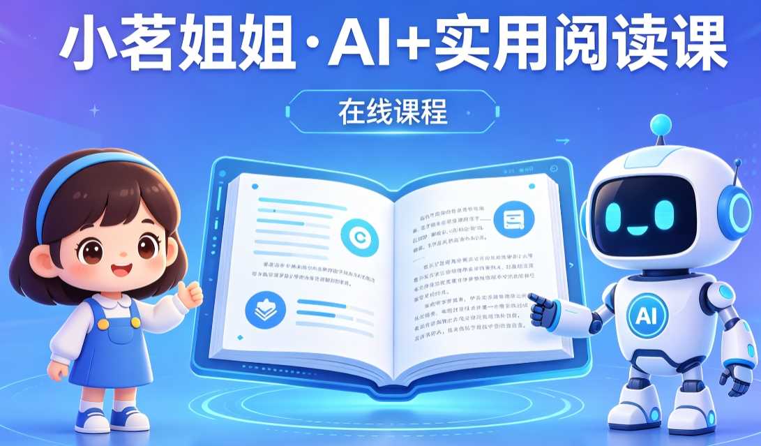小茗姐姐·AI+实用阅读课