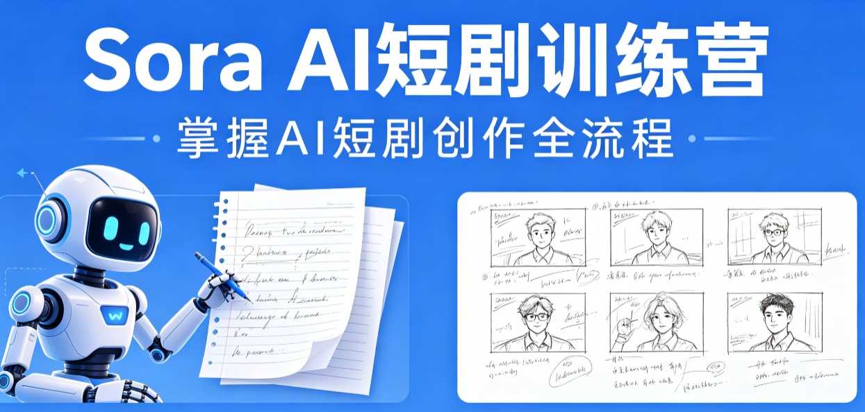 Sora Al短剧训练营