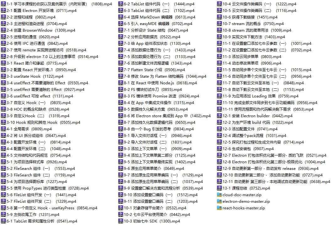 Electron+React+七牛云实战跨平台桌面应用
