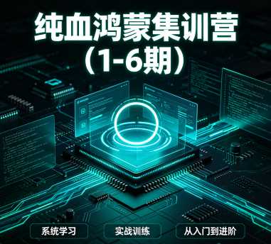 纯血鸿蒙集训营(1-6期)65.4 GB
