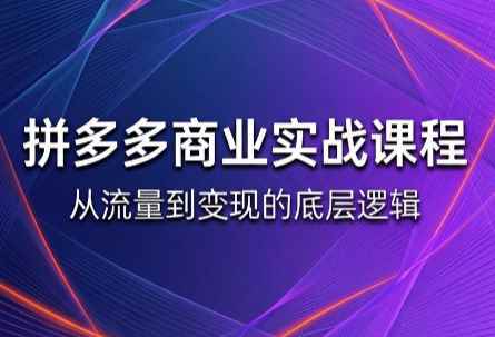 缥缈·2026拼多多课程(更新6月)