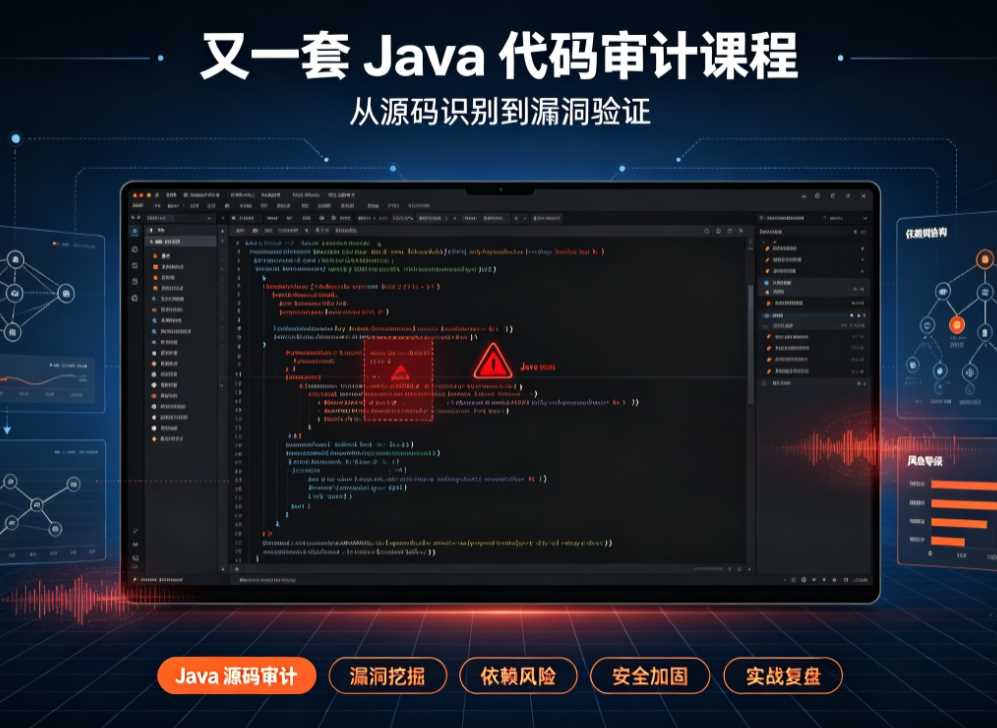 又一套 Java代码审计课程