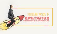 抢抓新常态下挂牌新三板的机遇