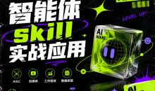 智能体skill实战应用,为寻求利用智能体进行工作提效的人打造,案例演示,纯实战课