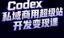 千梦同学·codex私域商用超级站AI开发变现课（106期）