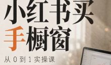 大糖老师·小红书买手橱窗从0到1实操课