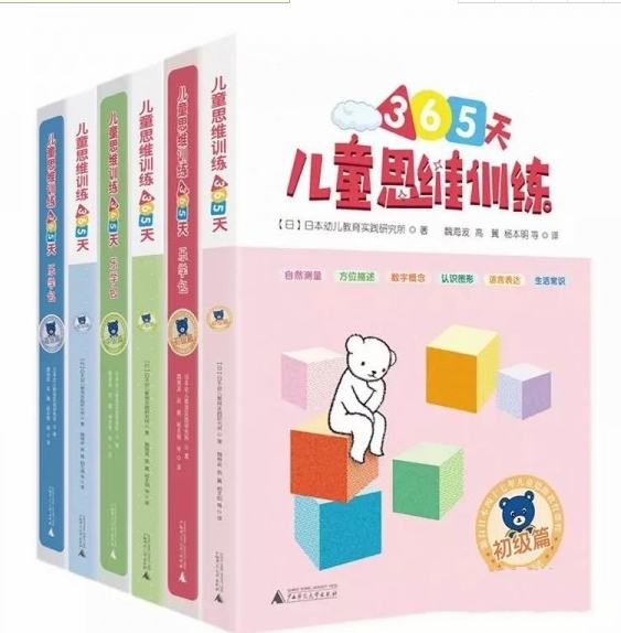 儿童思维训练365天,含乐学包,教学指导,名师课堂50讲教学视频