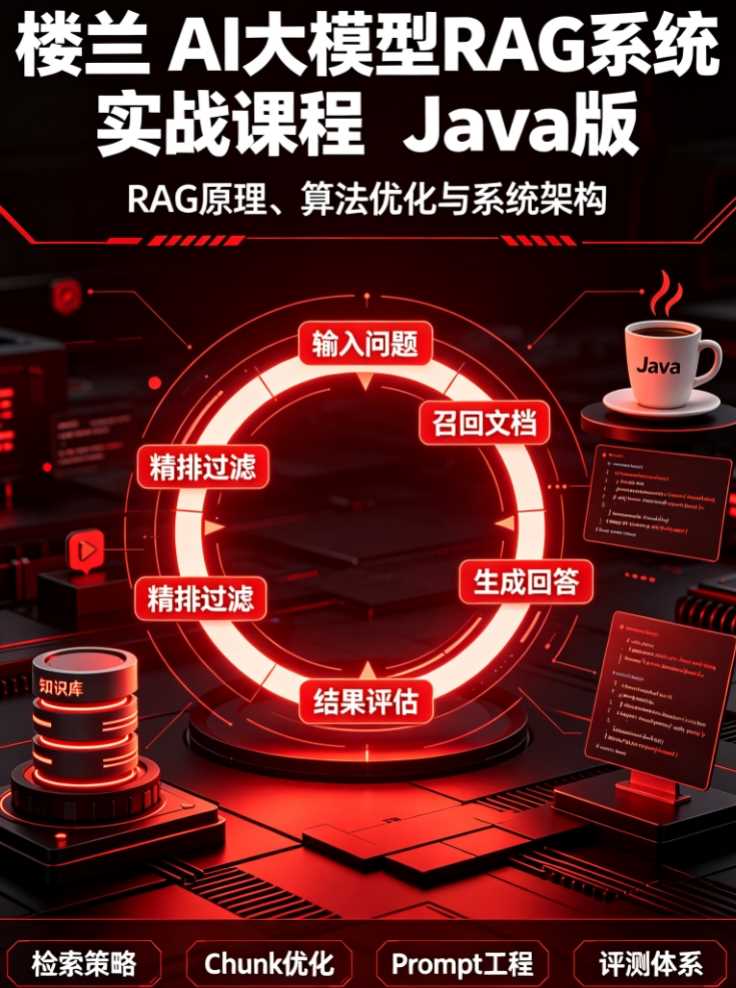 楼兰AI大模型RAG系统实战课程Java版