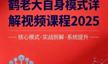 鹤老大自身模式详解交易模式视频课程