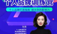 张萌萌姐个人品牌训练营,个人品牌打造指南,放大你的影响力