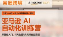 老陈·亚马逊AI自动化训练营线上基础班