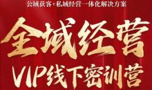 叨叨·全域获客经营线下密训营(8-9月线下课)