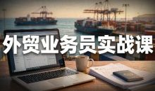 外贸业务员实战课：从拿到offer到跟单出单