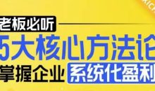 【老板必听】5大核心方法论,掌握电商企业系统化盈利密码