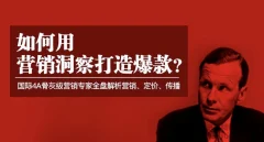 顶尖商业营销洞察-如何用营销洞察打造爆款