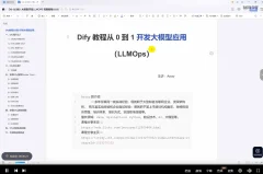 Dify的LLMOps:零基础蜕变至大模型开发实战教程 — 解锁LLM专业潜能,实战驱动未来