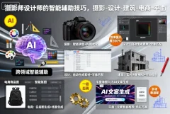 摄影师设计师的AI智能辅助技巧,摄影-设计-建筑-电商-平面
