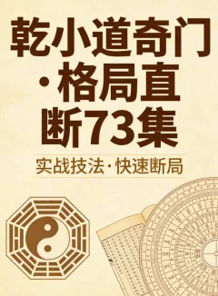 乾小道奇门《格局直断73集》