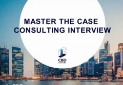 CBDcareer最新咨询Case系统培训课程