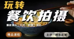 博哥餐饮拍摄-餐饮拍摄干货,讲解真正适用于餐饮行业实用“干货”