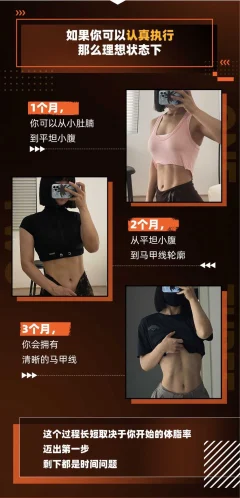 闫帅奇女性马甲线打造减脂瘦肚子方案