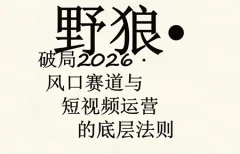2026新版全平台短视频带货教学,打开流量突破口,开始Ai带货(更新0724)(更新7月)