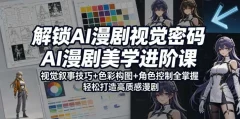 AI漫剧艺术美学,视觉叙事学习宝典