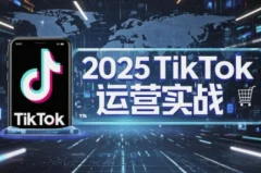 2025TikTok电商运营,掌握TikTok店铺运营核心技巧,实现低成本高转化