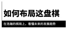 某公众号付费文章《如何布局这盘棋》在浩瀚的棋局上,看懂未来的发展趋势