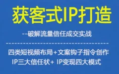 杨老师·获客型IP打造,破解流量信任成交