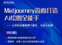 Midjourney打造AI绘图全能手,让你的设计驰骋于画布,为设计加速