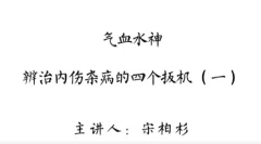 灵兰 宋柏杉 气血水神:辩治内伤杂病的“四个扳机”