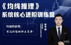应宇良:《均线推理》 系统核心进阶训练营