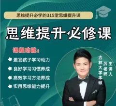 厉老师《315节数学思维提升课》(4-6年级)