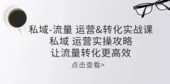 私域-流量 运营转化实操课:私域运营实操攻略 让流量转化更高效