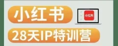 28天小红书博主IP特训营(第3期)实战经验,快速涨粉,迅速变现