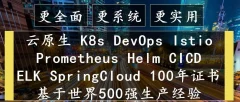 云原生Kubernetes全栈架构师:基于世界500强的k8s实战原价1572元
