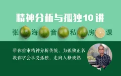 张海音私房课:为孤独正名走向人格成熟精神分析与孤独10讲音频课