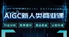 张诗童·AIGC新人类商业课,行业分析/效率提升/商业机会/认知升维