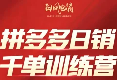 白凤电商·拼多多日销千单训练营(更新9月)