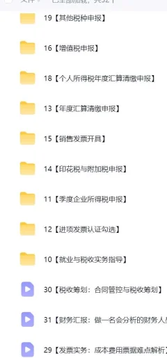 段付勤·真账实操全能班财务管理