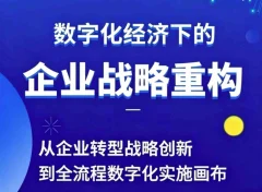 胡老师|管理营销|视频课:数字经济下的企业战略重构