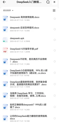 DeepSeek使用指南小白必备 13文档