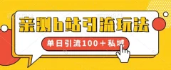 亲测b站引流玩法,单日引流100+私域,简单粗暴,超适合新手小白
