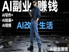 AI改变生活(Ai写作+AI绘画+Ai视频),AI副业挣钱