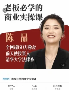 老板必学的商业实操课,找人、找钱、找方向