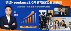 镇涛·seedance2.0内容电商实战训练营